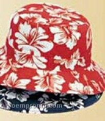 Floral Cotton Twill Bucket Hat