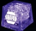 Imprintable Purple Mini Glow Ice Cubes