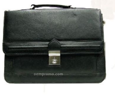 Leah Cowhide Ladies' Top Handle Mini Brief Bag