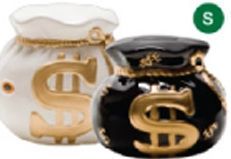 Money Bag Specialty Keeper Banks - Black