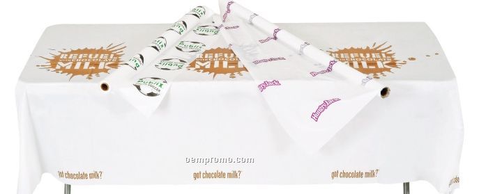 Plastic Roll Banquet Table Liner