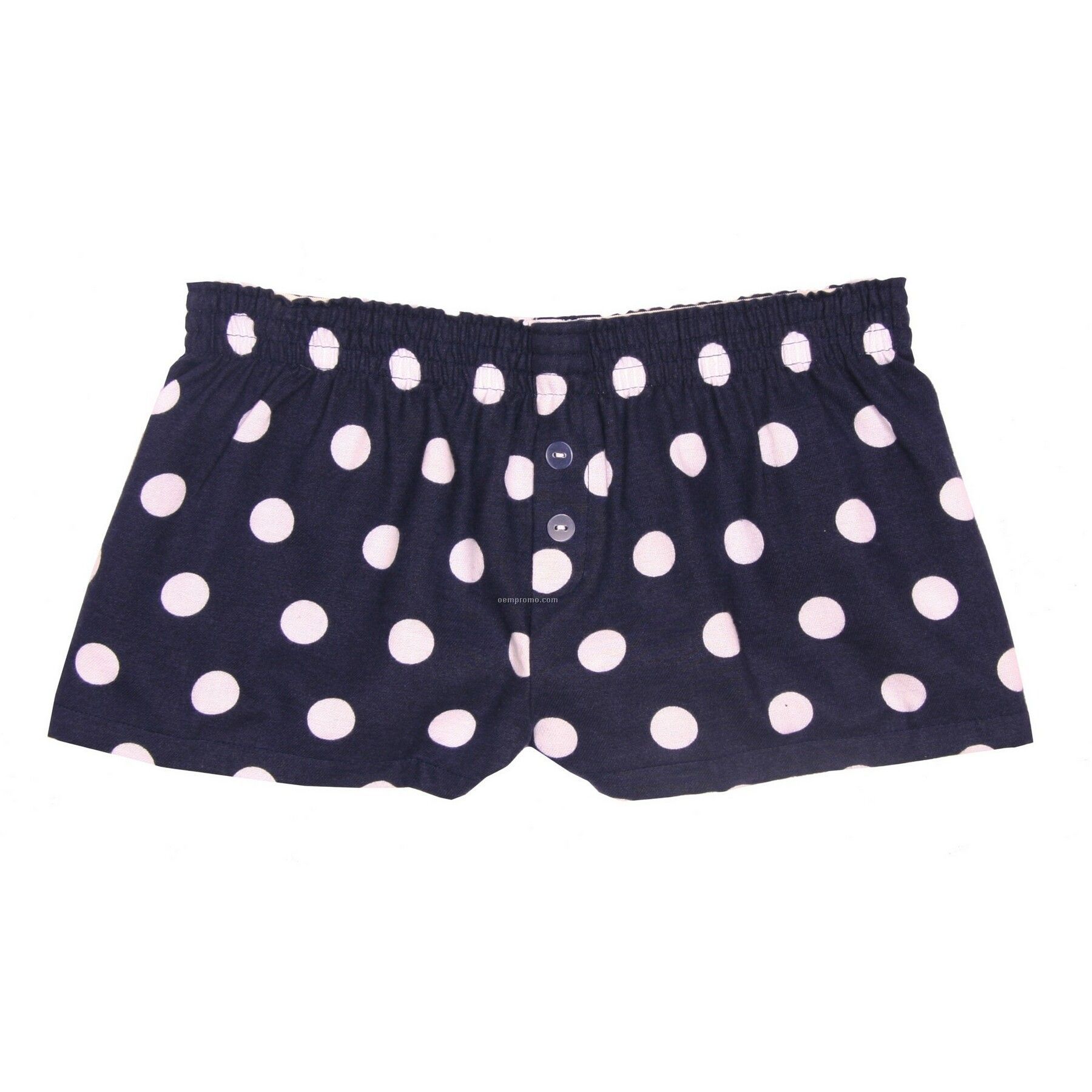 Youth Spot On Navy Flannel Bitty Boxer Short