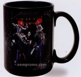 15 Oz. C-handle Sublimated Mug (Black)