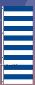 America Forever Rotator Flag Drape (Blue/White Stripes)