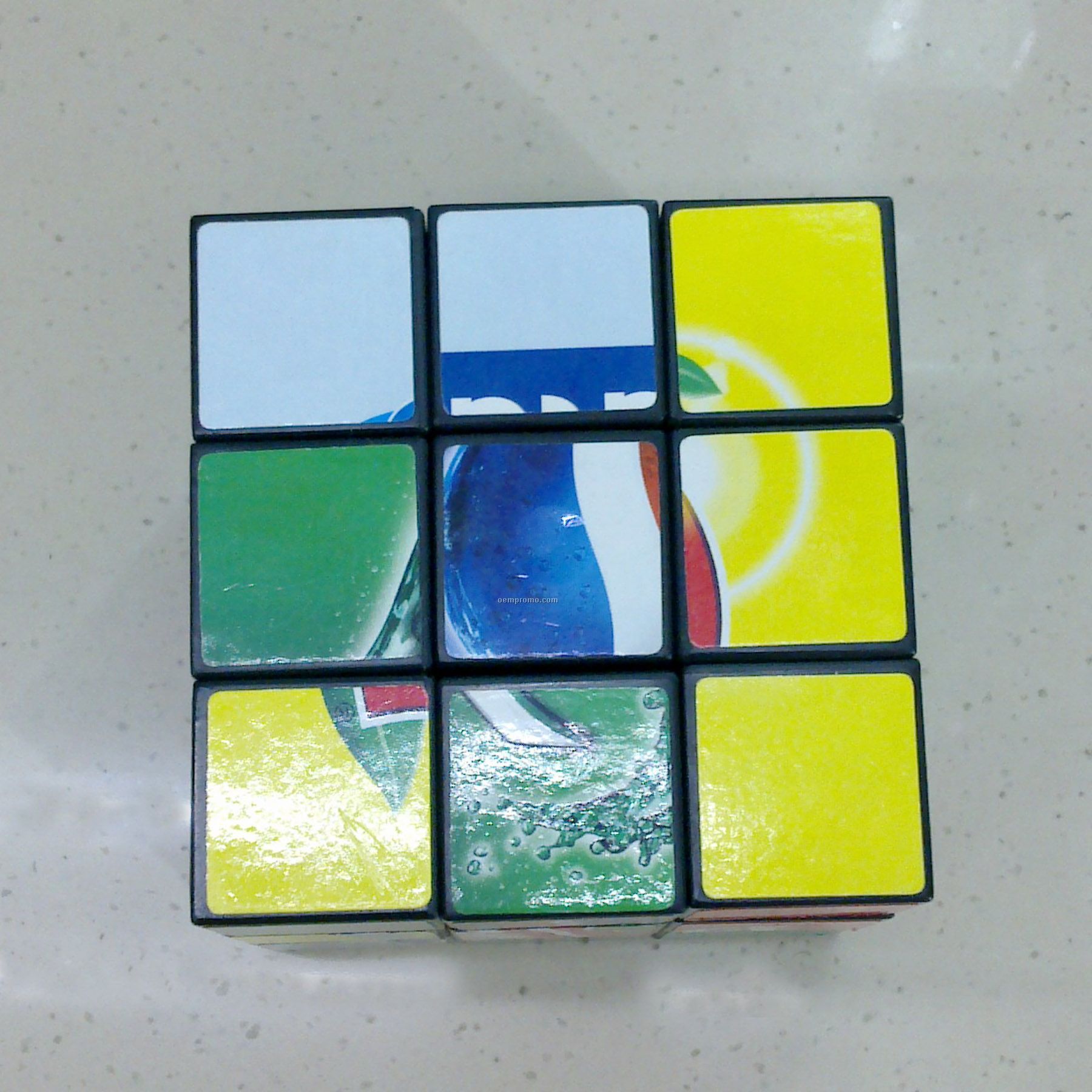 Magic Cube Puzzle With Picture