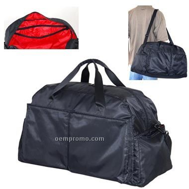 Metro Xl Duffel Made From Lightweight Polyester T-will (Screen Printed)