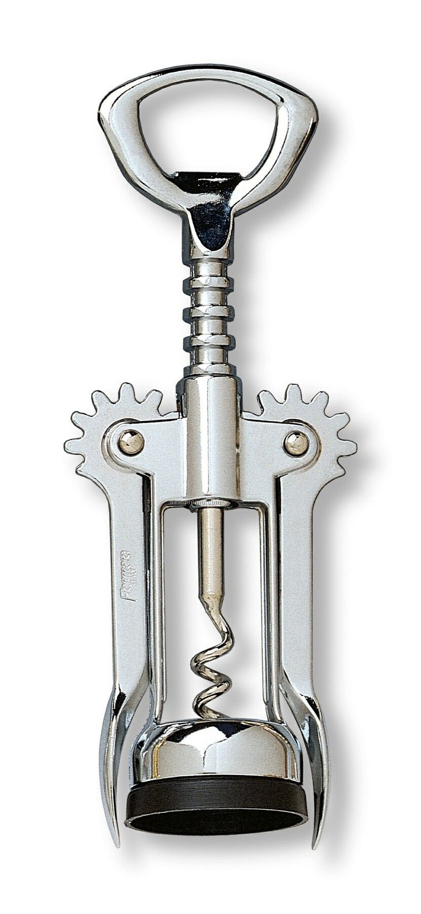 Chrome Plated Boxed Wing Corkscrew With Open Spiral Worm- Bulk