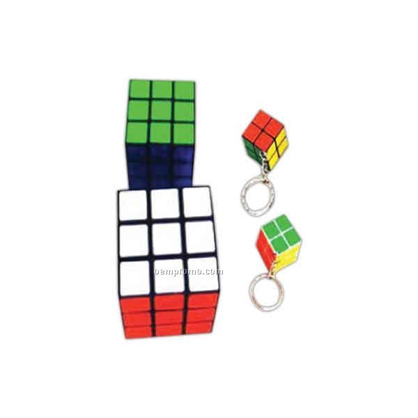 Cube Puzzle Keychain