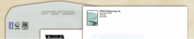 Environment #10 Envelopes (Black Plus 1 Standard Color Ink Imprint)