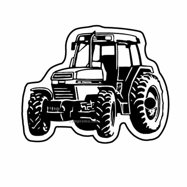 Stock Shape Collection Farm Tractor 5 Key Tag