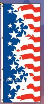 America Forever Rotator Flag Drape (Star/Narrow Stripes)