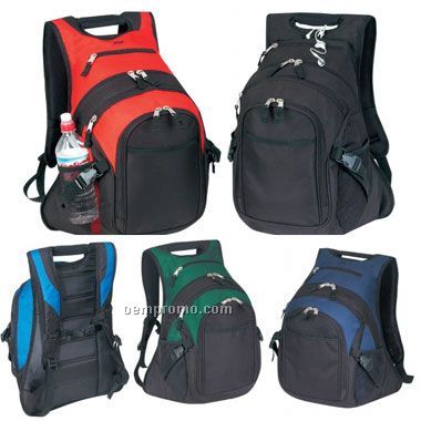 Deluxe Polyester Computer Backpack