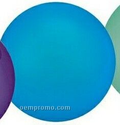 12" Inflatable Opaque Blue Beach Ball