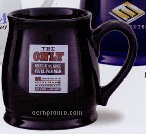 15 Oz. Black Honeypot Mug