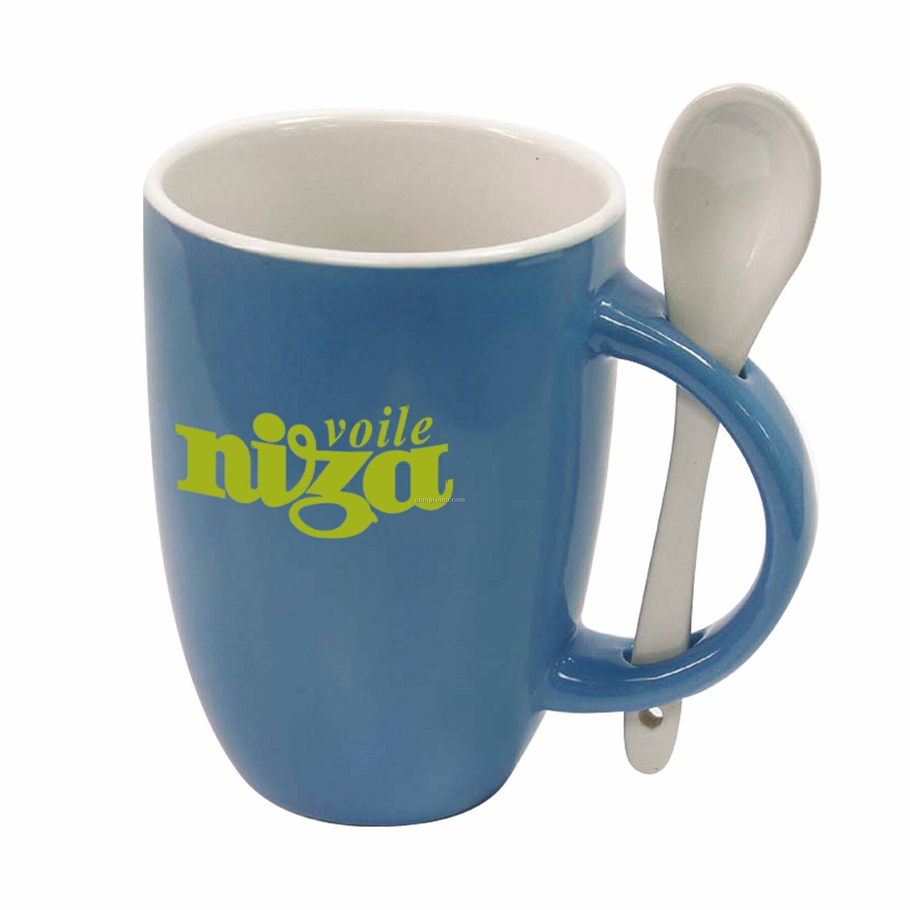 12 Oz. Mug W/Ceramic Spoon