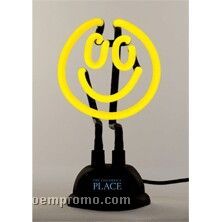 USB Neon Smiley Face Sign
