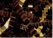 5# Chocolate & Gold Paper & Metallic Blends Very Fine Cut Paper Shreds