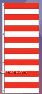 America Forever Interceptor Flag Drape (Red/White Stripes)