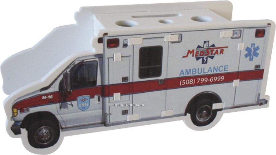 Foam Ambulance Puzzle Organizer