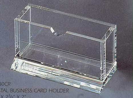 Crystal Series- Crystal Business Card Holder