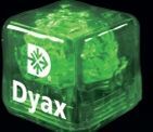 Jade Green Imprintable Cool Gel Glow Cubes