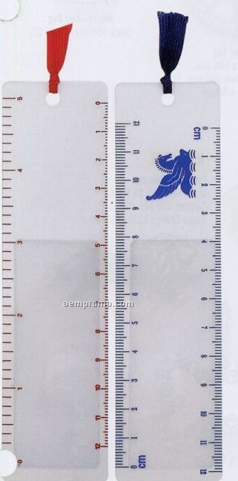 Magnifier Bookmark With Ruler (5