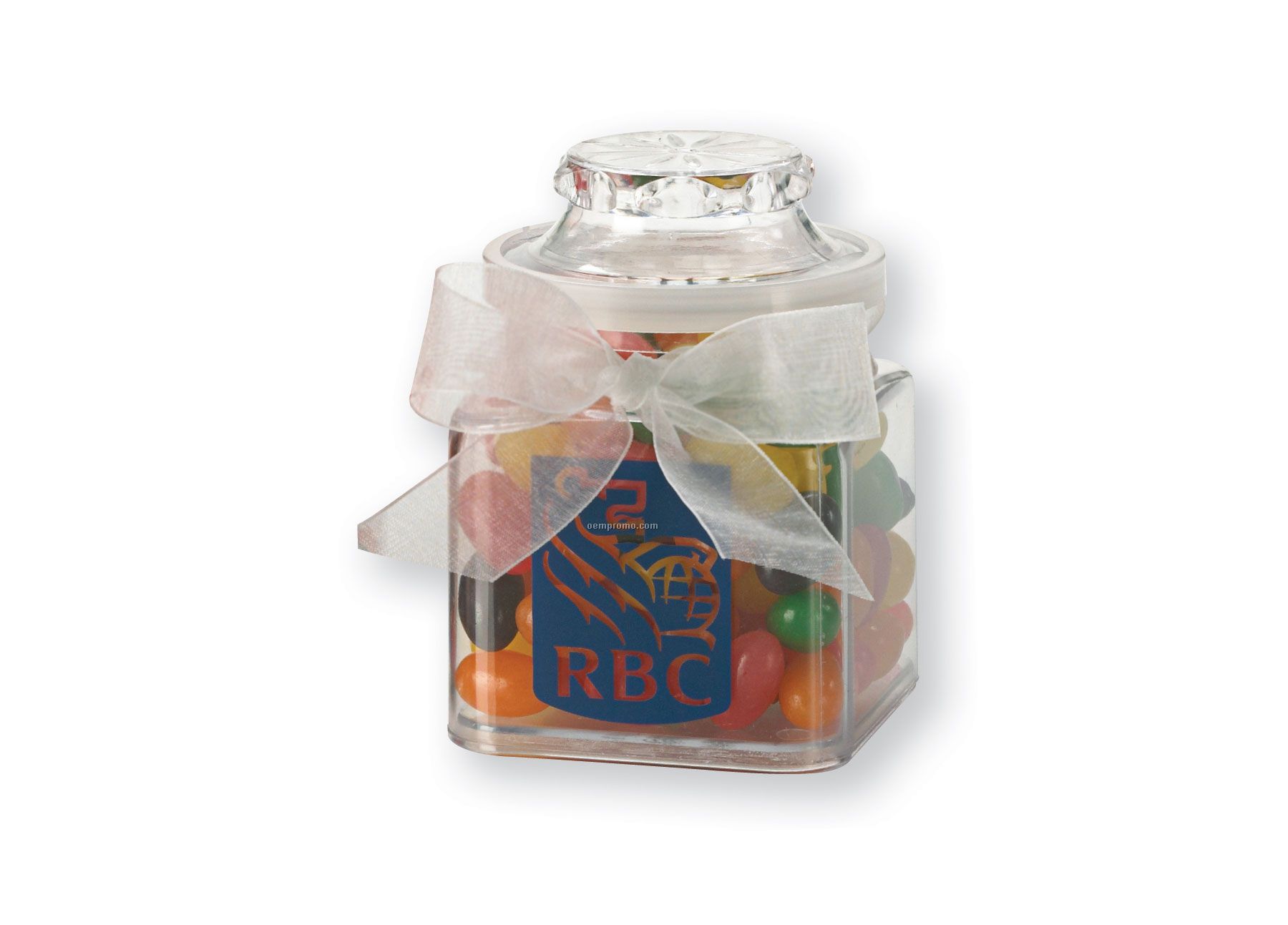 8 Oz. Plastic Jar W/ Assorted Regular Jelly Beans