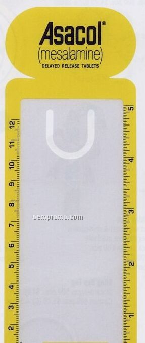 Magnifier Bookmark With Ruler & Oblong Tab