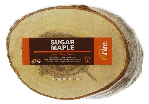 Natural Mini Wood Grilling Planks (Sugar Maple)