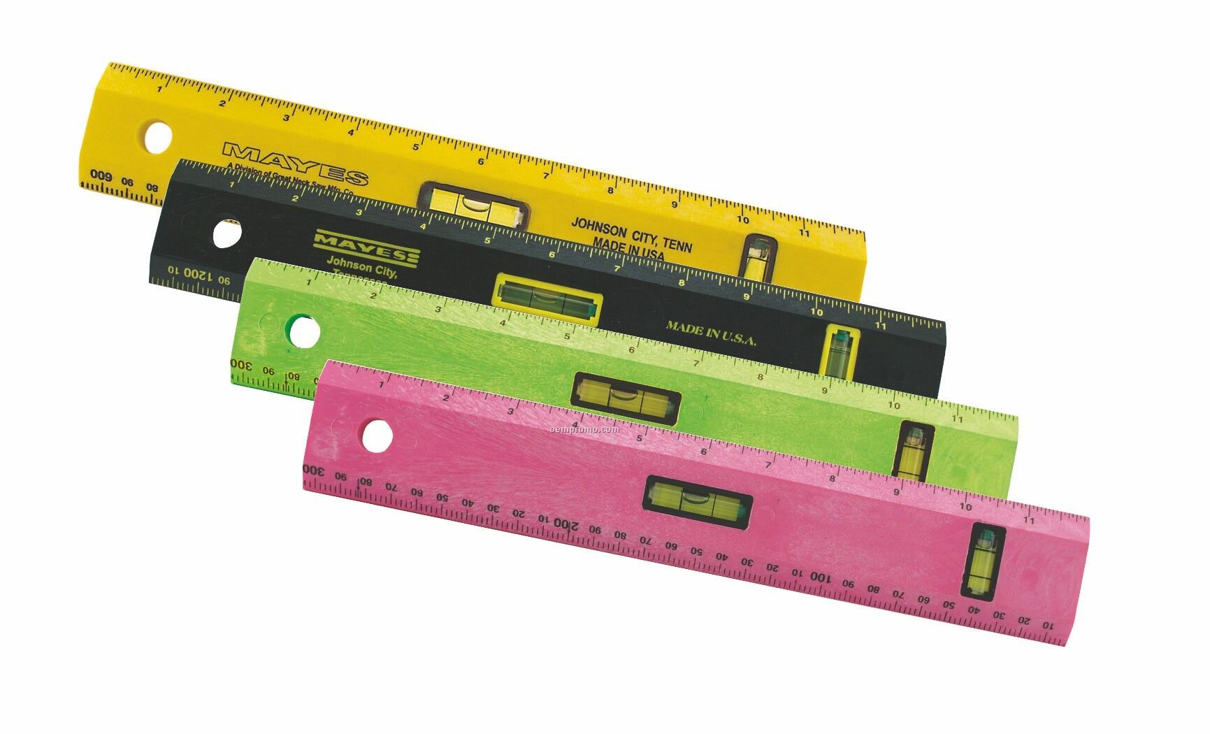 Plastic Ruler And Level Combination (12