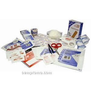 25 Person First Aid Kit Refill - Imprinted