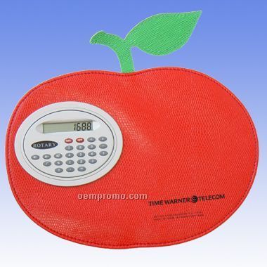 Apple Mouse Pad W/ Calculator