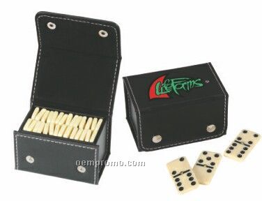 Dominos In A Leather Case
