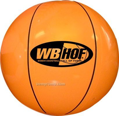 Inflatable Sports Beach Ball - Basketball