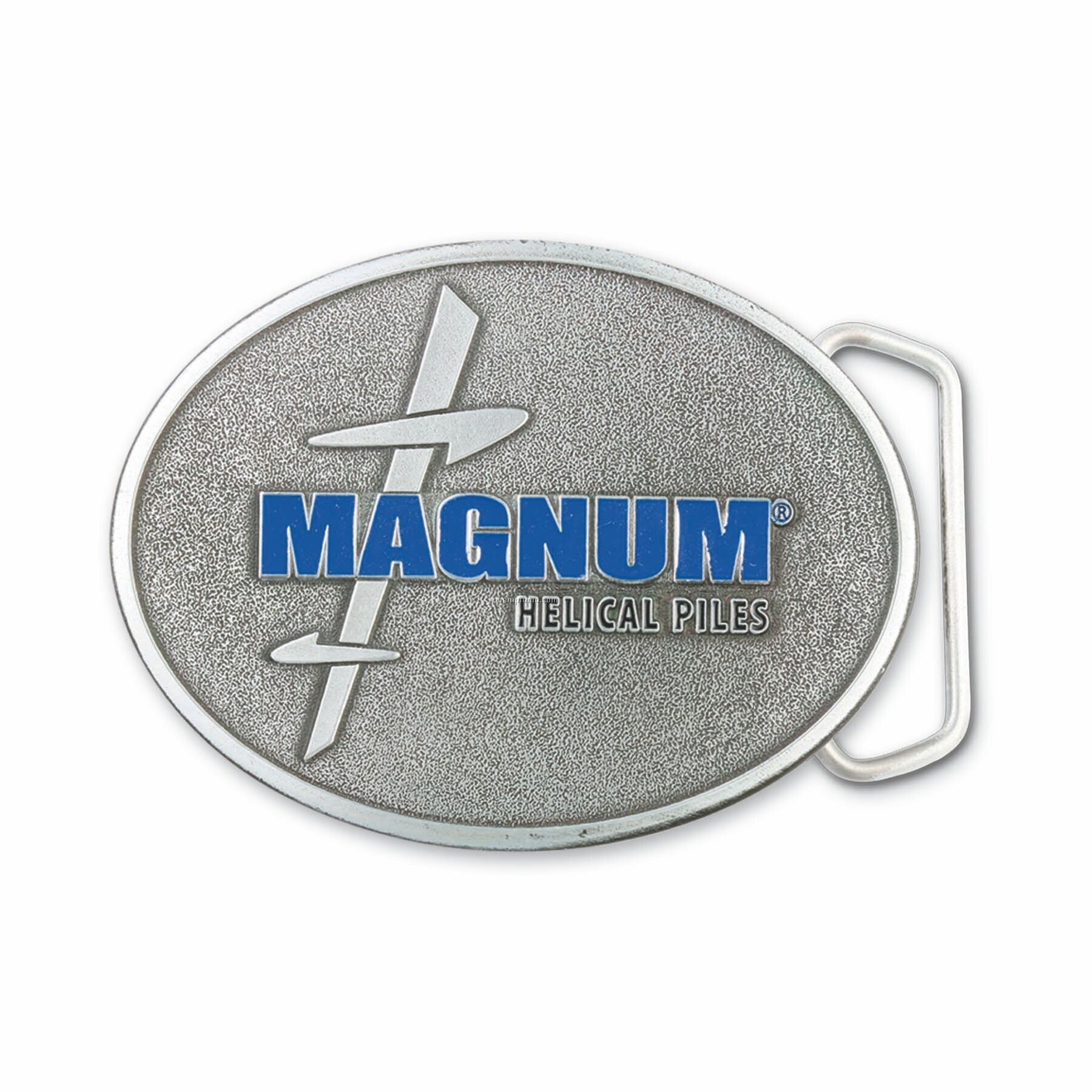 Solid Pewter Belt Buckle (2" X 3")