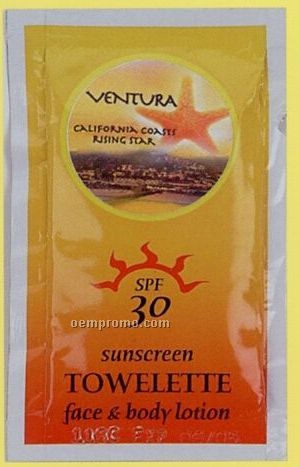 Spf30 Sunscreen Towelette
