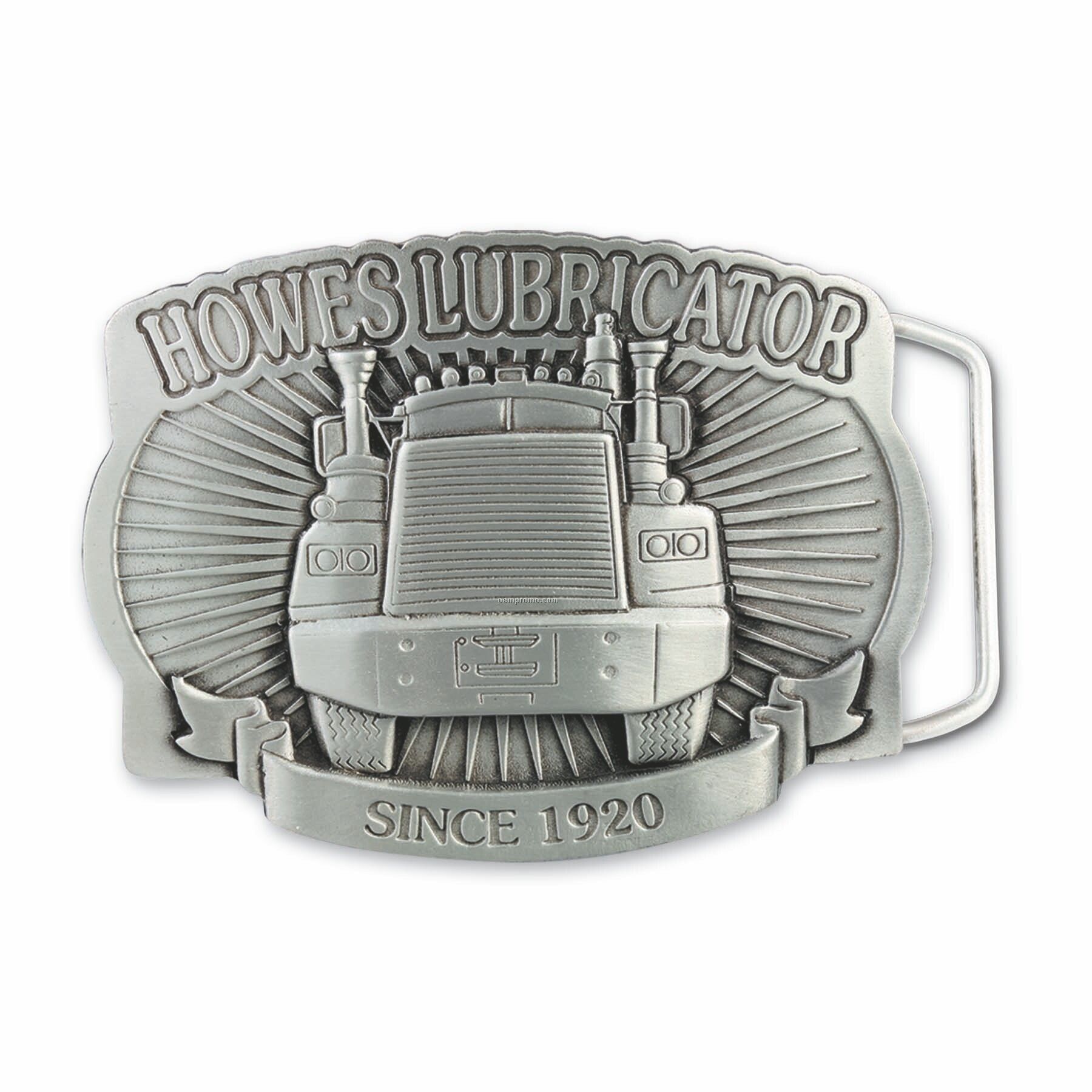 Solid Pewter Belt Buckle (3" X 4")