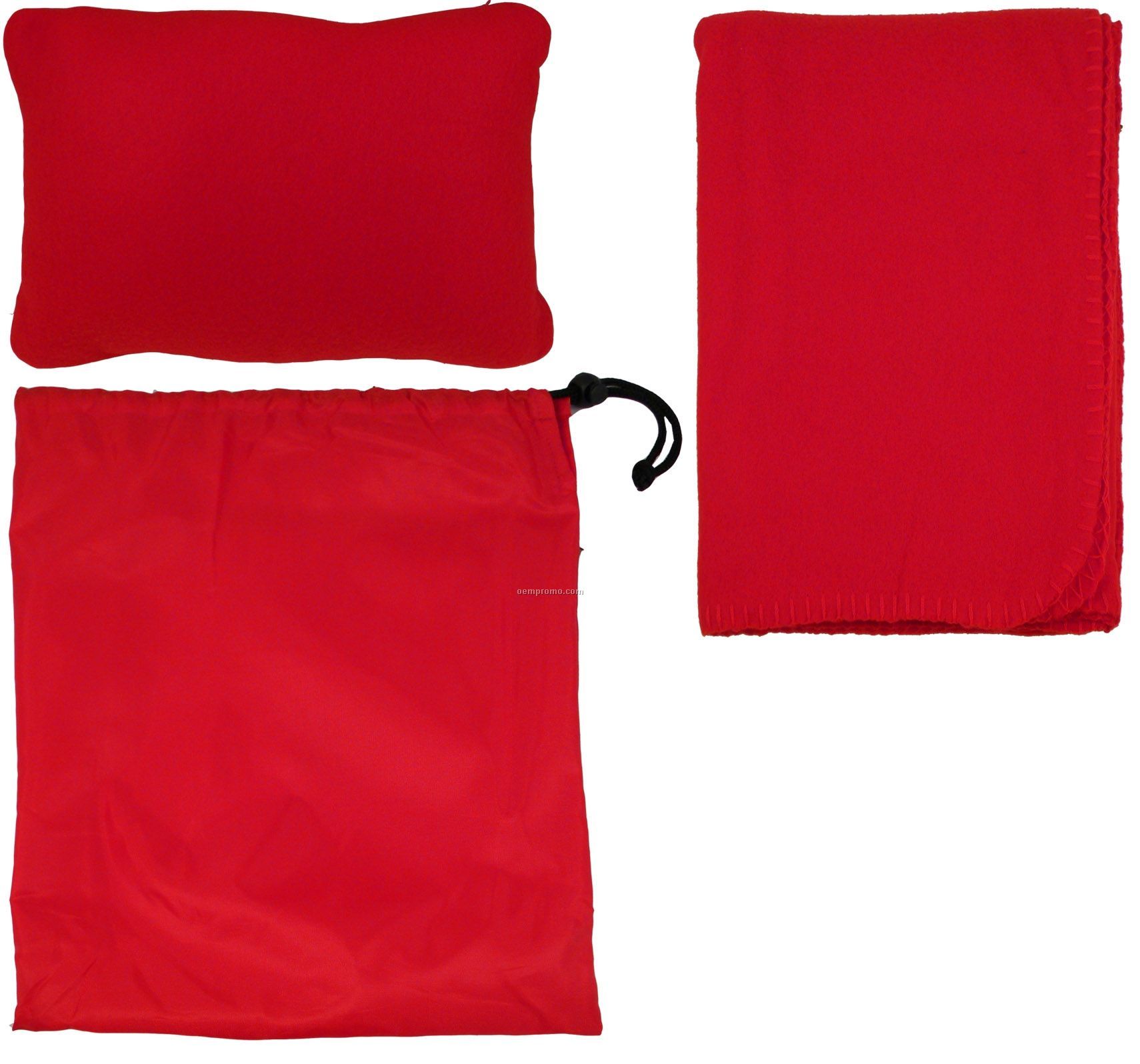 Travel Set - Blanket/Pillow And Nylon Bag - All In One (Overseas 6-7 Week)