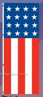 America Forever Interceptor Flag Drape (Star/Vertical Stripes)