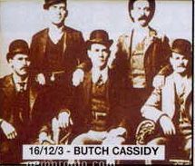 11"X14" Early American Tin Type Print - Butch Cassidy