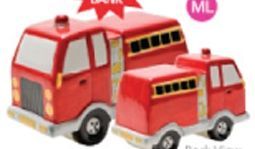 Fire Truck Specialty Keeper Bank