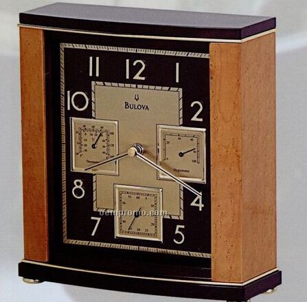Bulova Montour Clock & Thermometer
