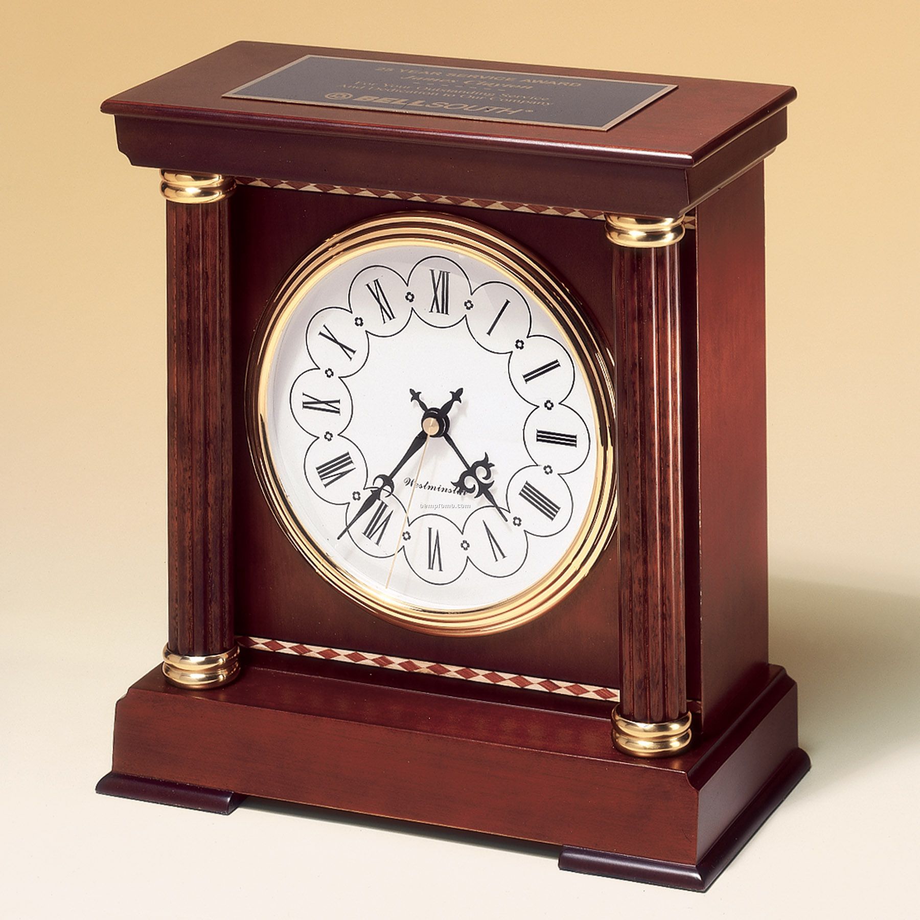 Mantle Clock With Westminster Chimes
