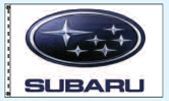 Stock Dealer Logo Flags - Subaru