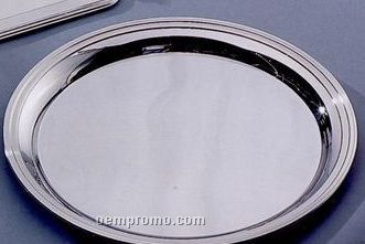 14" Stainless Steel Round Tray