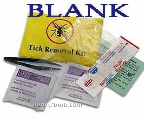 Tick Removal First Aid Kit - Blank