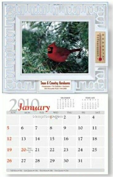 Countess Memo Calendar W/ Thermometer