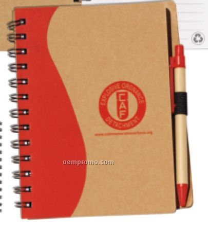 Large Recycled Journal Combo