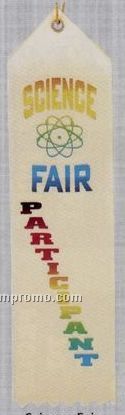 Stock Recognition Ribbon (Pinked Top) - Science Fair Participant