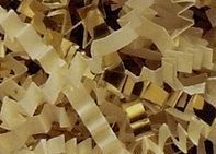 5# French Vanilla & Gold Paper & Metallic Blends Crinkle Cut Paper